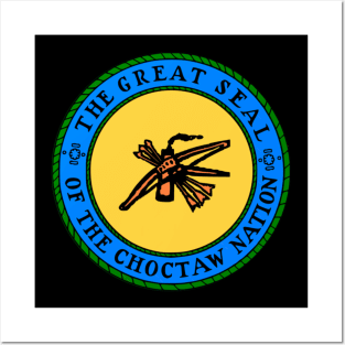 The Great Seal Of The Choctaw Nation Posters and Art